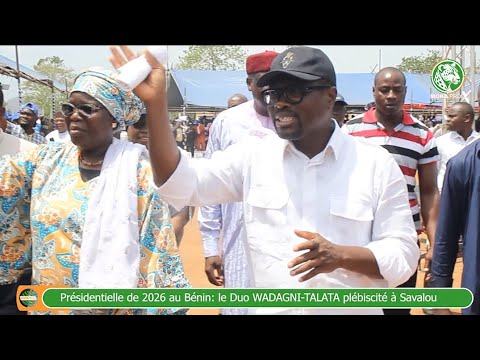 compagne electorale Campagne electorale du duo Wadagni Talata a Savalou