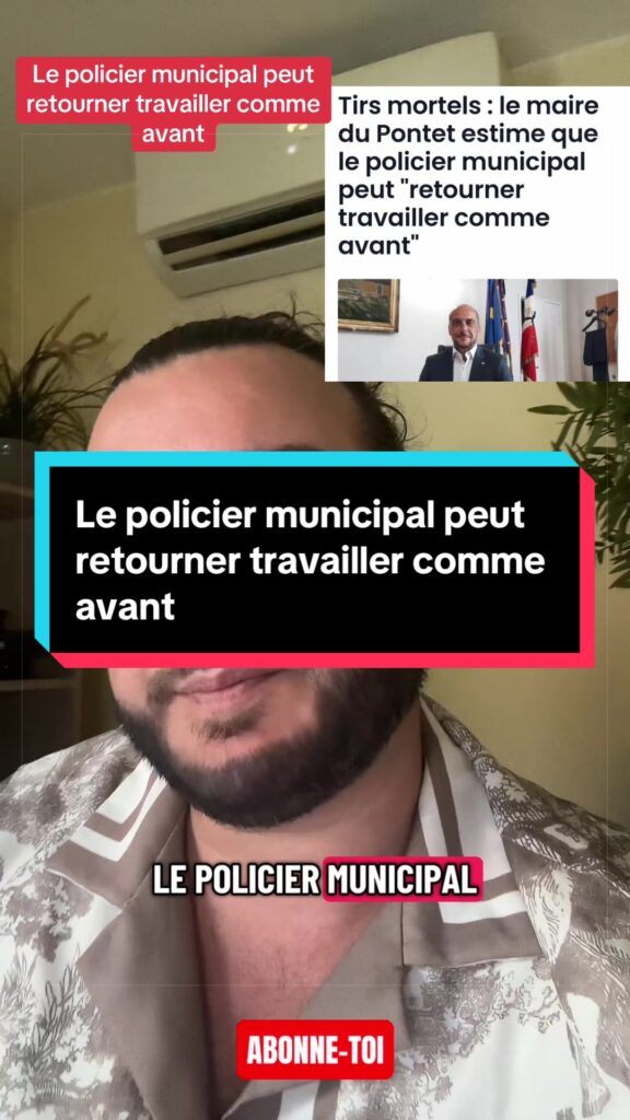 Tiktok police municipale Le policier municipal peut retourner travailler commeimage 576x1024 1