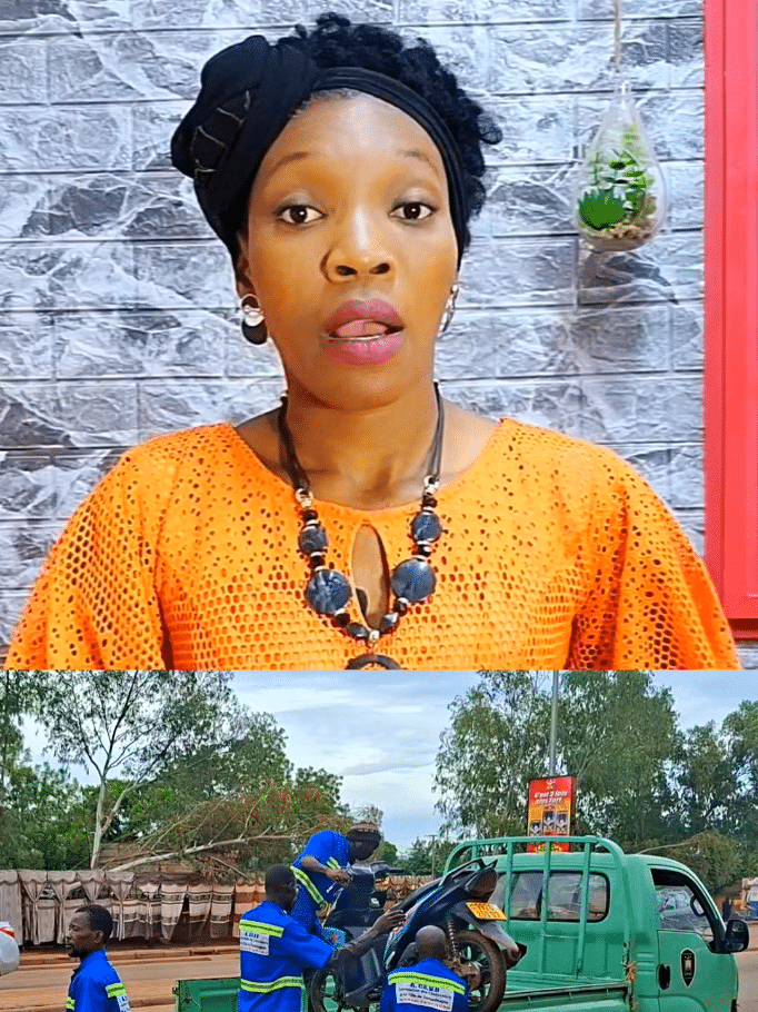 Tiktok police municipale Ouagadougou Non respect de la pisteimage